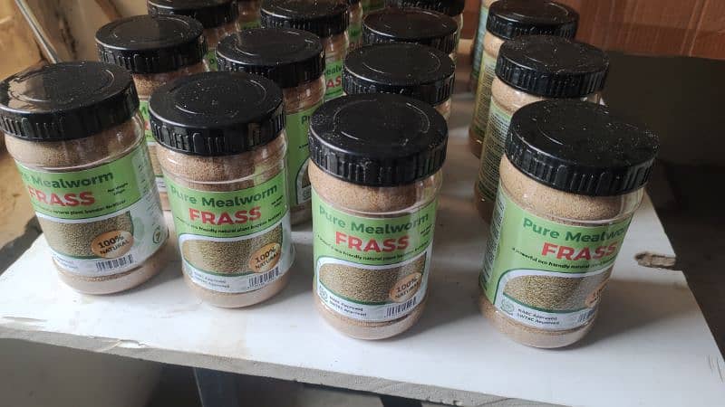 Mealworms frass fertilizer premium organic booster for all plants 4