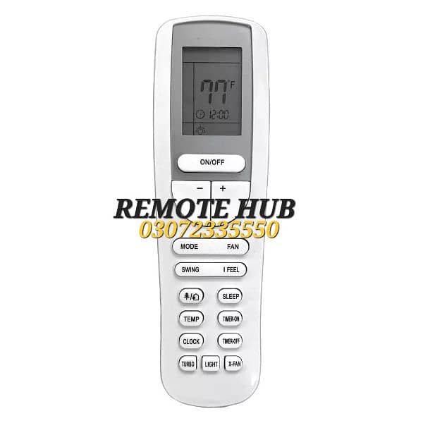 All ac and led remotes are available 3