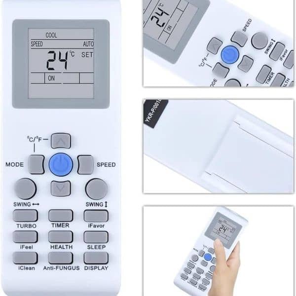 All ac and led remotes are available 12