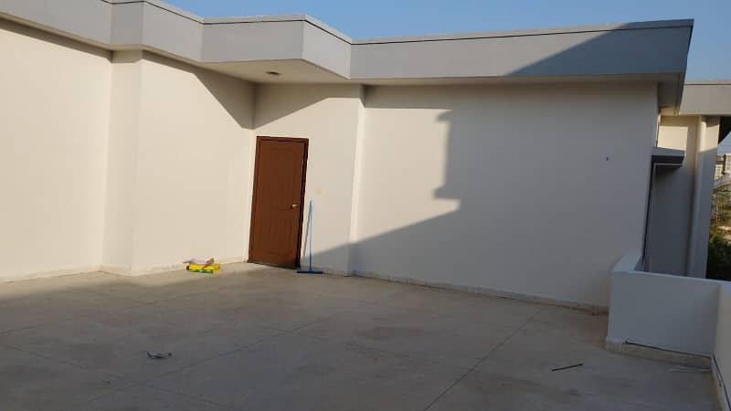 East Open Brand New House Next To Corner Available For Sale (500 Sq. Yds) 18