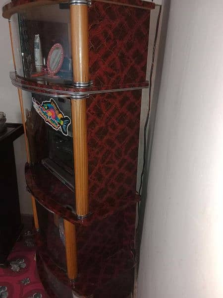 WOODEN Tv Trolly available for sale 1