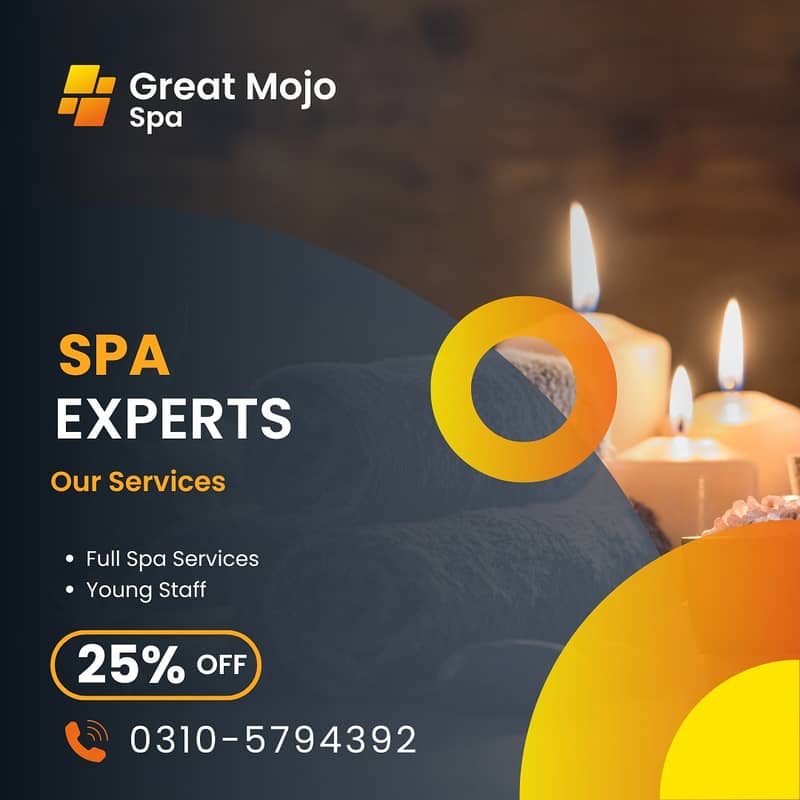 Professional Spa / Spa Services / Spa Center Islamabad /Great MOJO Spa 1