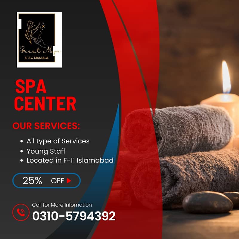 Professional Spa / Spa Services / Spa Center Islamabad /Great MOJO Spa 2