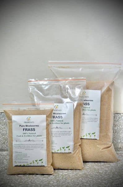 Mealworms frass fertilizer khad premium quality organic plant booster 2