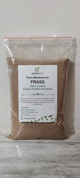 Mealworms frass fertilizer khad premium quality organic plant booster 4
