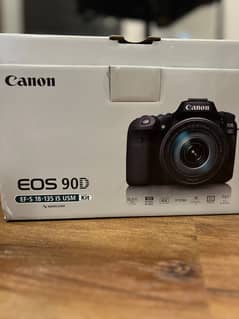 Canon 90D DSLR Camera - Lightly Used - Excellent Condition