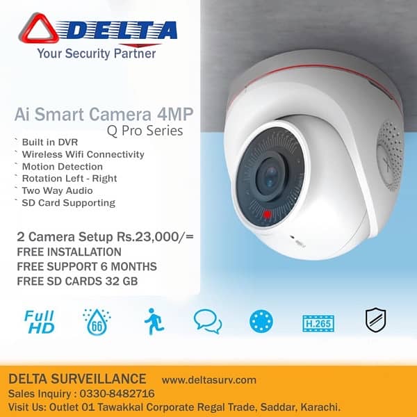 cctv wireless camera discounted package 8