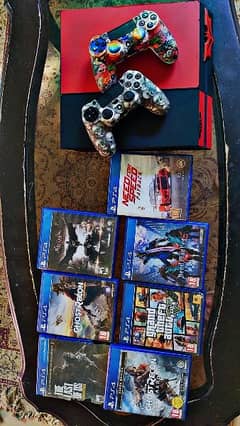 PLAYSTATION 4 ORIGINAL WITH BEST GAMES 0