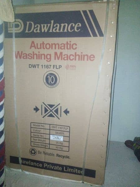Automatic washing and dryer machine 1