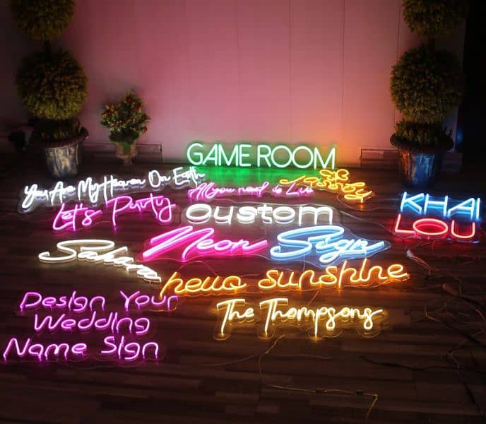 LED Neon Signs and names 5