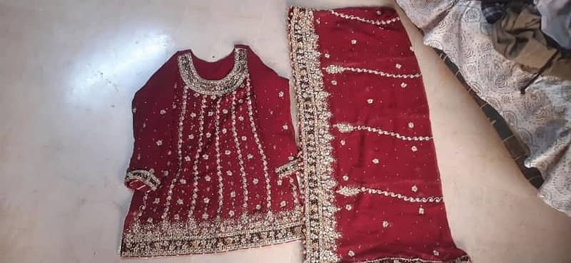 Bridal farshi sharara 3 pc 2