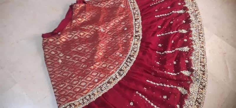 Bridal farshi sharara 3 pc 5