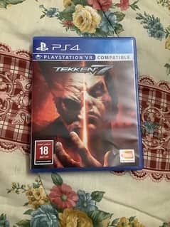 Tekken 7 Ps4(compatible with ps vr) price is negotiable