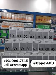 Oppo A60 / Oppo A18 Oppo Reno11f Oppo A38 All in Best rates Available