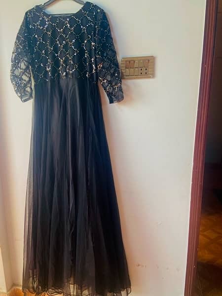 black long Embroidered Maxi 6