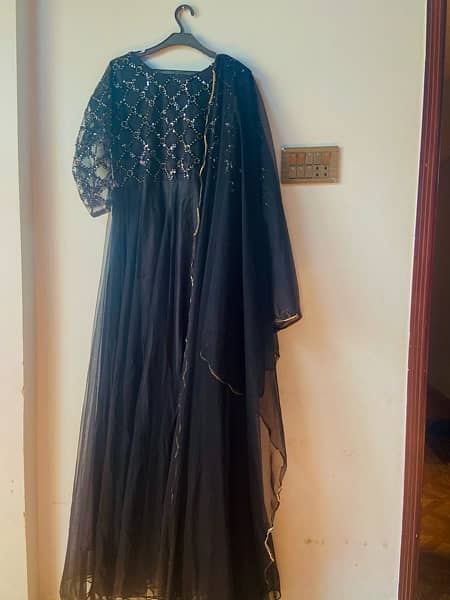 black long Embroidered Maxi 8