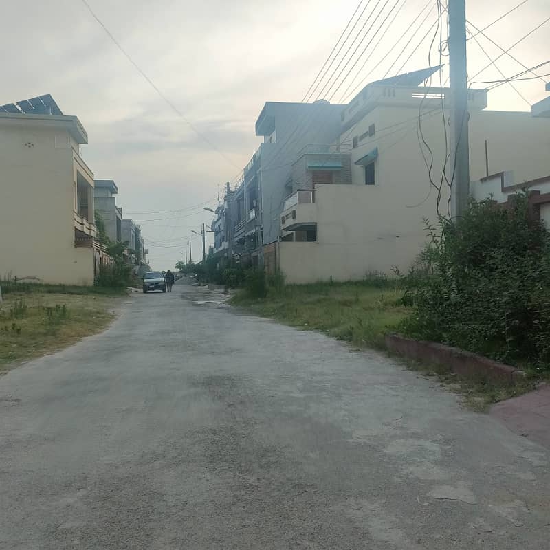 Corner Plot For Sale B Block New City Phase 2 wah Cantt Gas Sector Plot 9