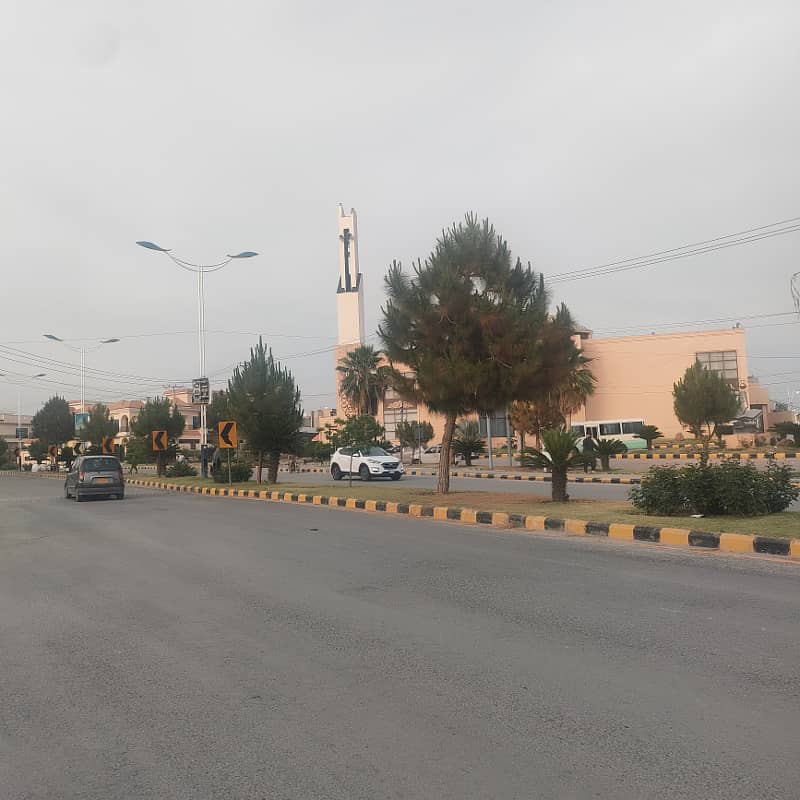 Corner Plot For Sale B Block New City Phase 2 wah Cantt Gas Sector Plot 19