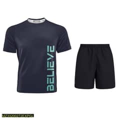 best running  shirt & shorts