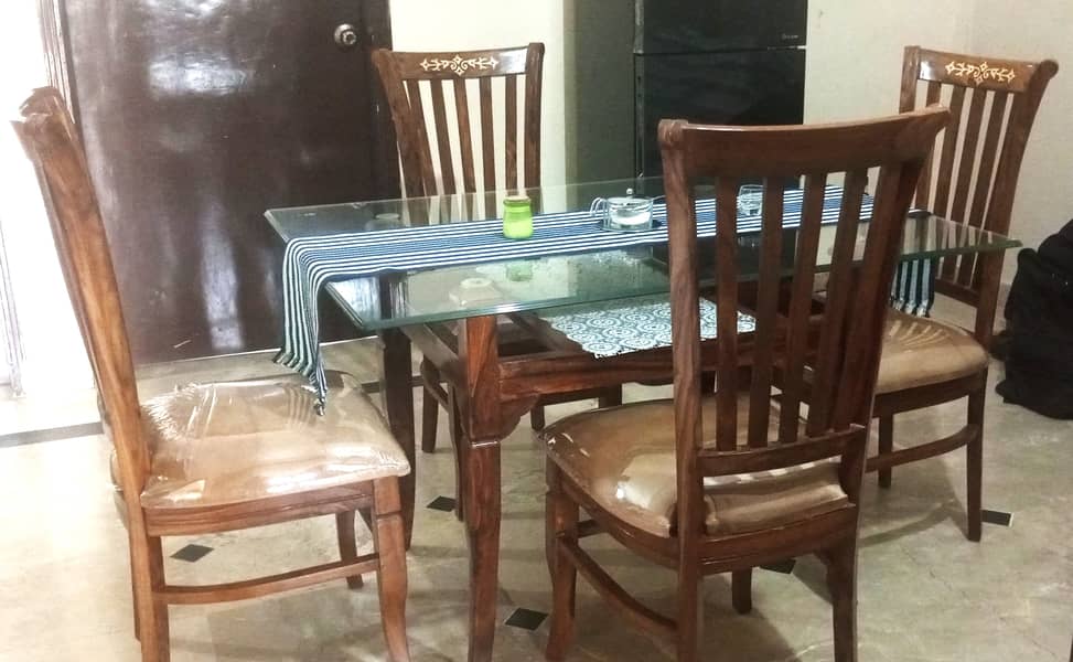 Dining Table with 4 chairs 6