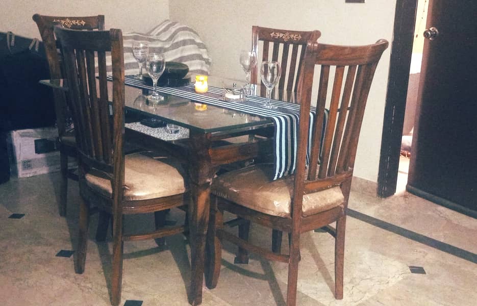 Dining Table with 4 chairs 16