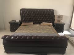 Bed Set With Dressing And Side Table
