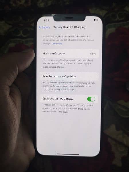 Iphone 12 Pro max Jv 256gb 86 battery health No issue 4