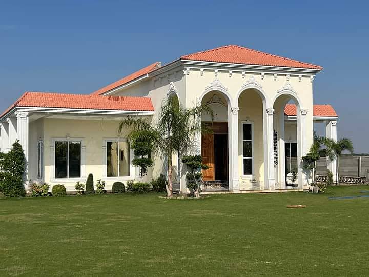 5 Kanal Lucrative Farmhouse Fully Furnished For Sale On Barki Road Lahore 1