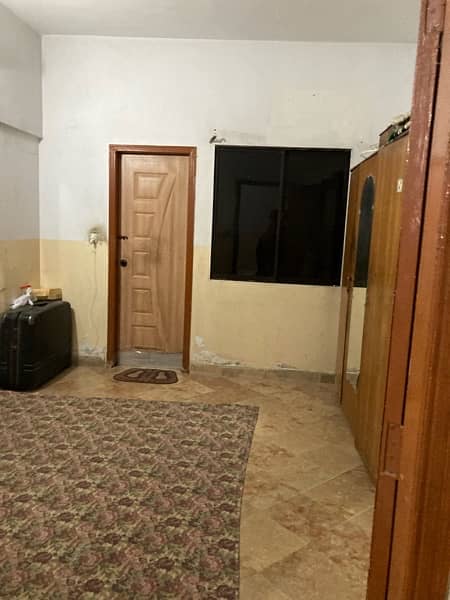 Nazimabad no2 nearmainroad Prime location luxury apartmentground floor 3