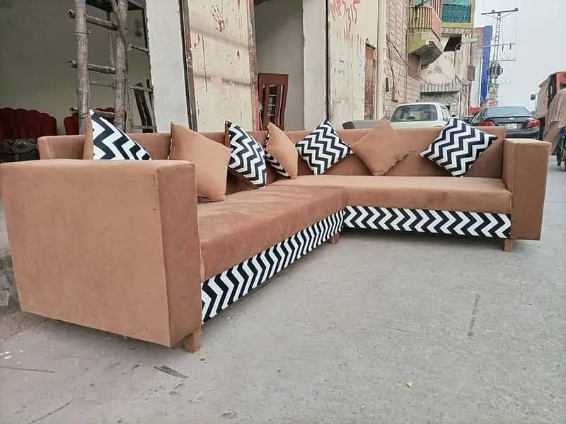 L shaped sofa set/sofa set/wooden sofa/poshish sofa/luxurious sofa 10