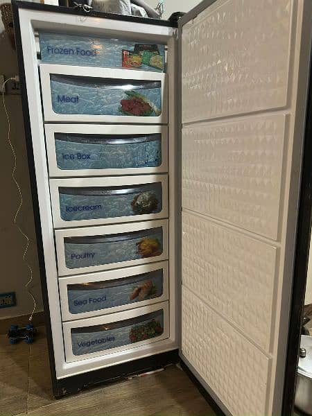 Dawlance vertical freezer 5