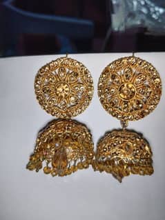 Artificial  golden Earrings