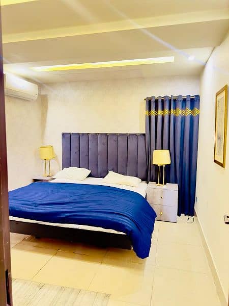 Two beds luxury apartment for rent on daily basis in bahria town 2