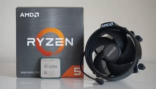 AMD Ryzen 5 5600X with Box and Cooler 0