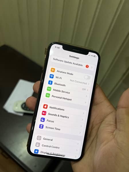 iphone xs 64gb dual sim pta gold color 10/10 condition  waterpack 5