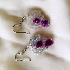 resin jewelry, earrings
