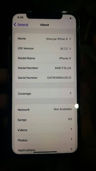 iPhone x factory unlocked troton face id on 4