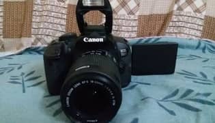 Canon 700D Dslr camera with 18 55 lens