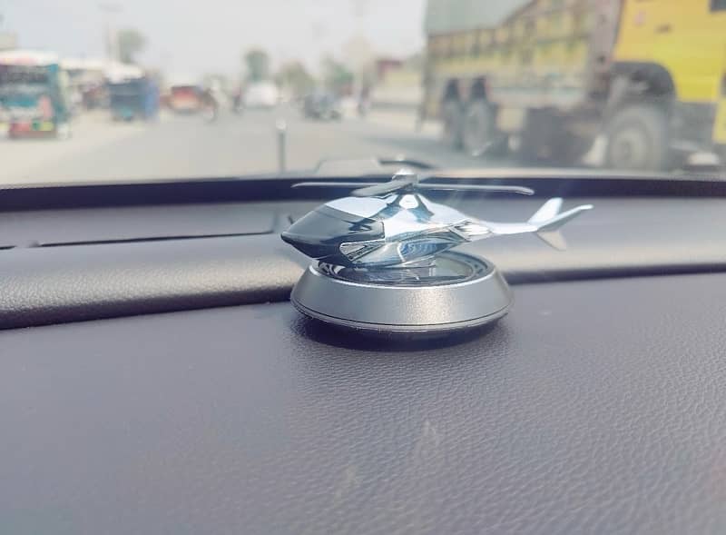 Solar Helicopter Air Freshener for Cars 2