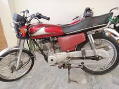 HONDA 125 2018 WITH GOLDEN NUMBER 0
