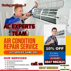 AC SERVICE / AC INSTALLATION / AC REPAIR Conditioner TECHNICAL TEAM