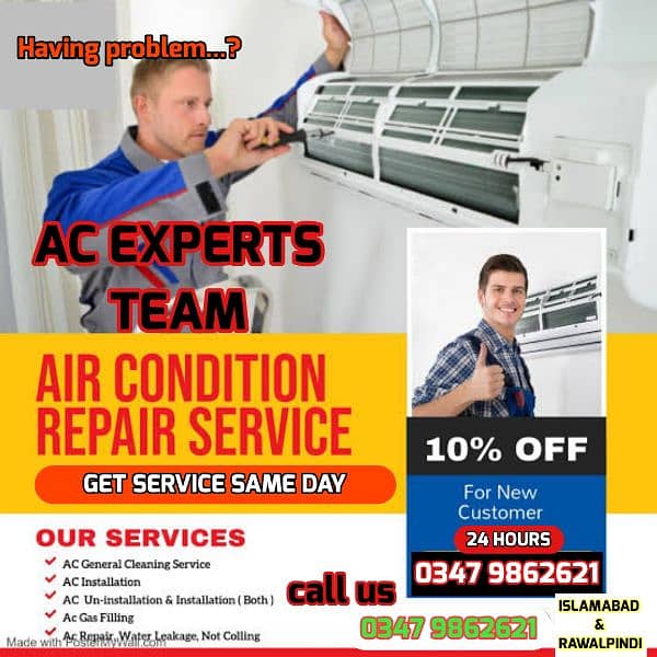 AC SERVICE / AC INSTALLATION / AC REPAIR Conditioner TECHNICAL TEAM 0