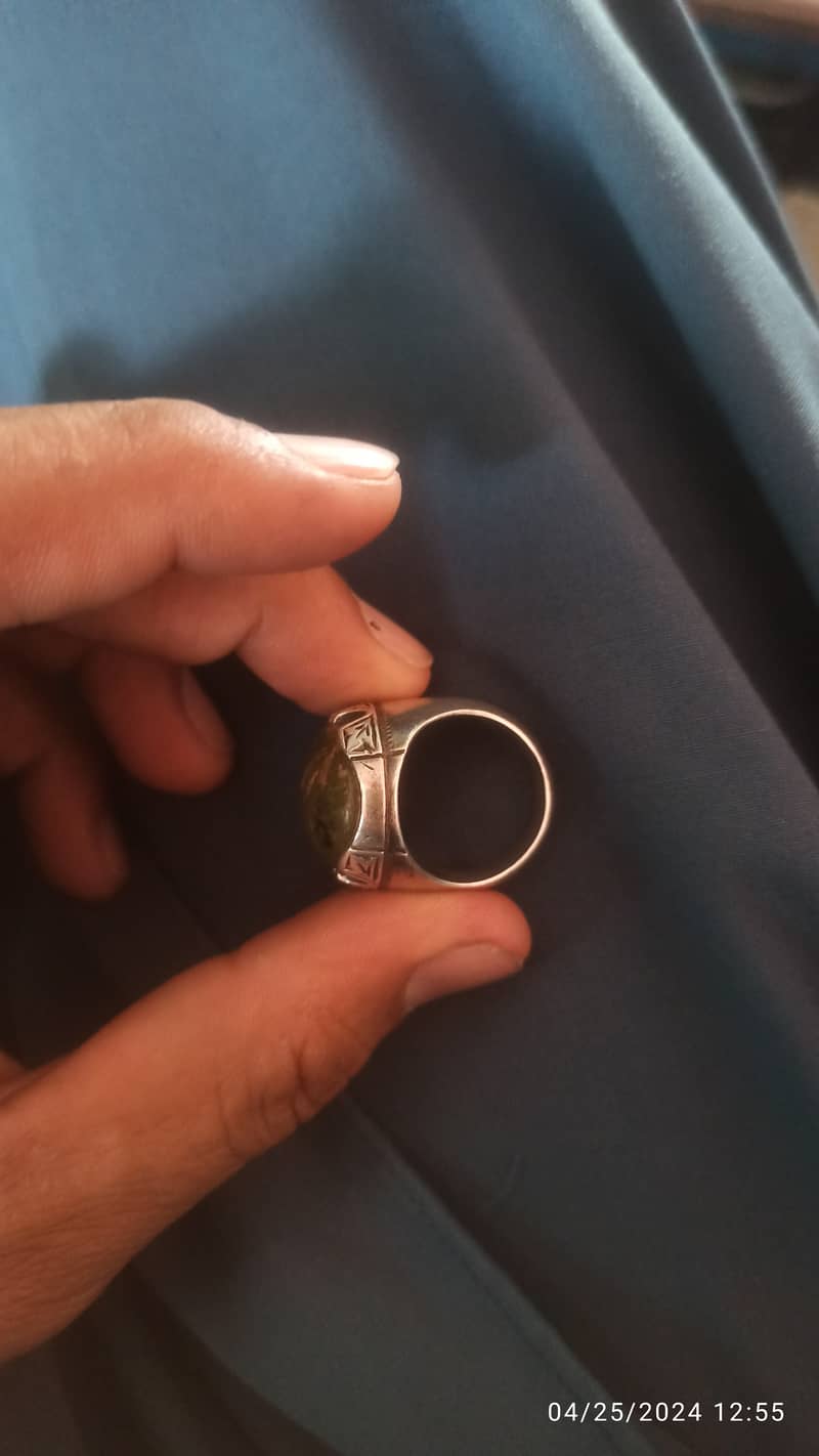 Feroza Silver Ring 1