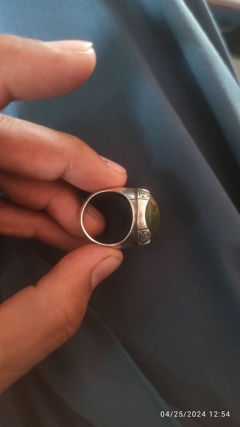 Feroza Silver Ring 3