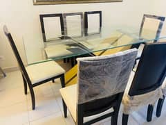 Dining Table Few Months Use Only Brand New Condition