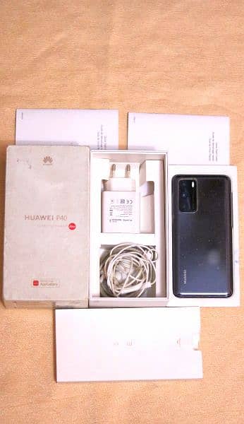 Huawei P40 5g 8gb 128gb pta approved with Full Box Not For Exchange. 3