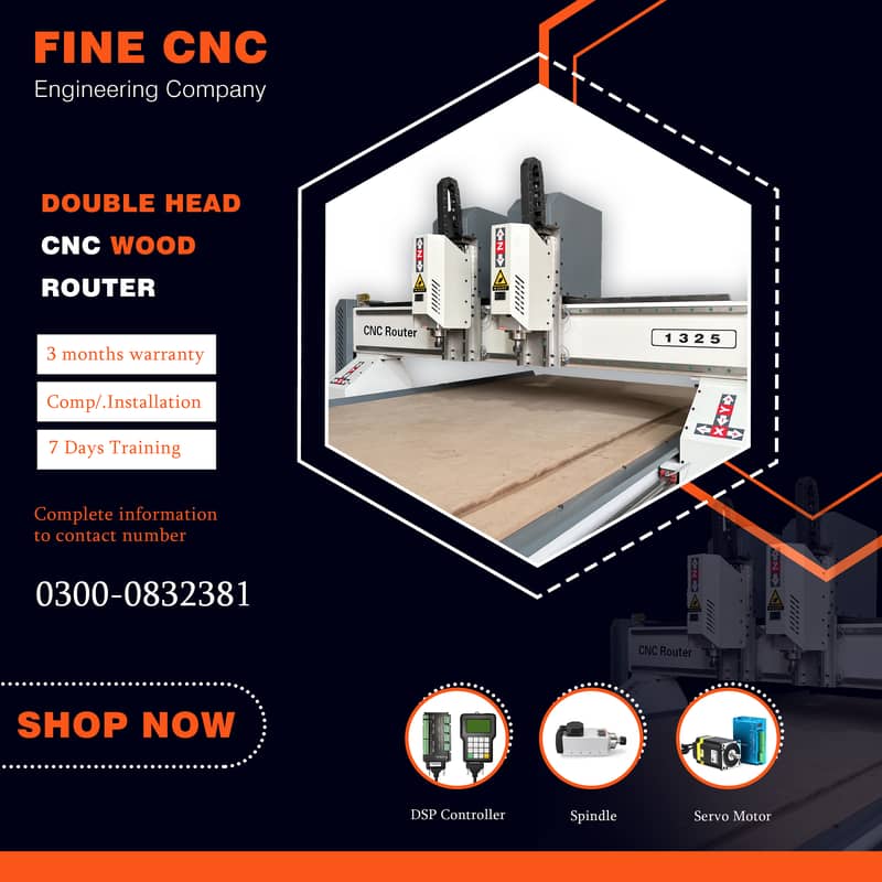 Wood Router CNC Machine 1325 For Sale 12