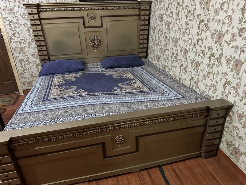 Bed used with drawers 1