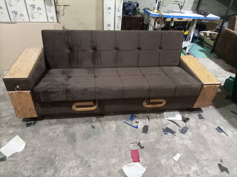 Molty| Sofa Combed|Chair set |Stool| L Shape |Sofa|Double Sofa Cum bed 1