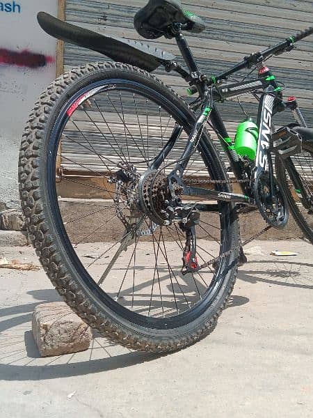 SanSi MTB Bicycle With Gears 1